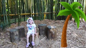 Полина в Сочинском Дендрарии Обзор Дендрария Сочи