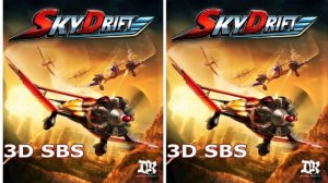 SkyDrift 3D SBS VR box google cardboard video