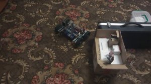 VEX ClawBot с контроллером ТехноЛаб (совместим Arduino Mega) с ультразвуковым дальномером