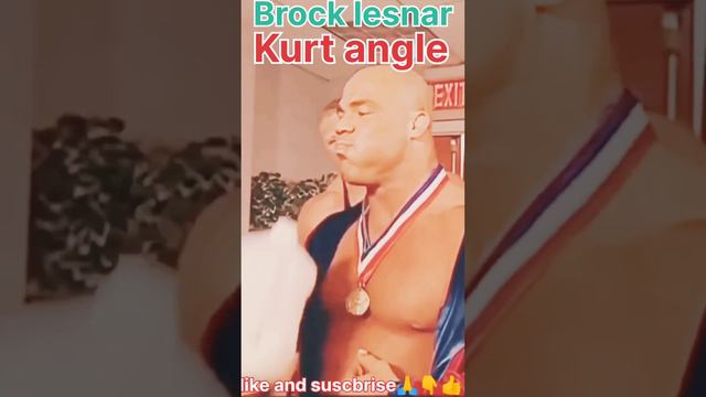 Brock lesnar Kurt angel/#YouTube#short#video#wwe#wwesports#wweshort#wweshortvideo@Barasatuna