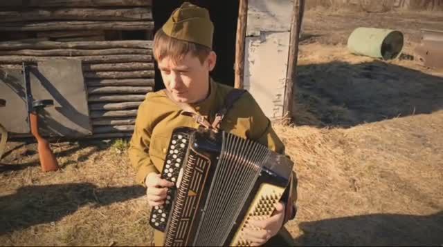 В землянке