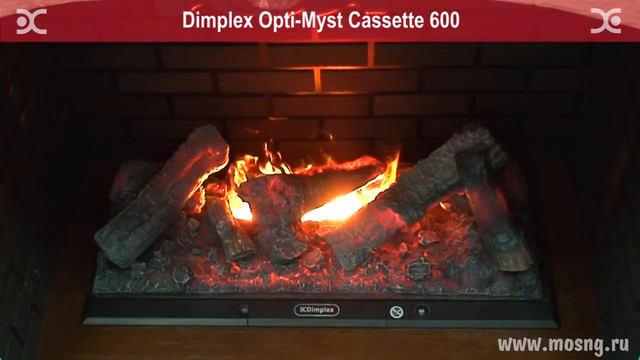 Установка и настройка электрокамина Dimplex Cassette 600