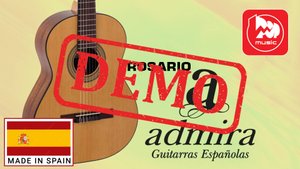 Классическая гитара ADMIRA ROSARIO - демонстрация звучания