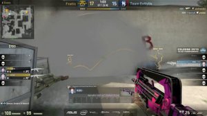 Fnatic 4 AWP peek VS Envyus