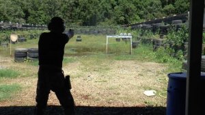 Впервые стреляю из боевого пистолета Glock 17. IPSC