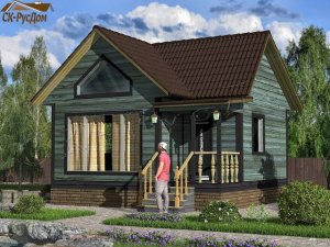 Баня с вторым светом по Проект «М-28»