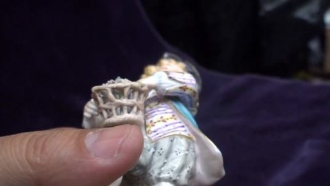 0001 Фарфор на продажу Мейсен конец 19 века Садовник