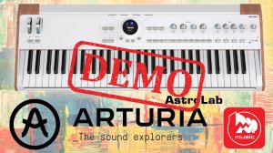 Синтезатор Arturia AstroLab - демонстрация звучания