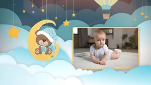 Фильм первый год малыша с рассказом // Поздравление с днем рождения из фотографий и видео на заказ