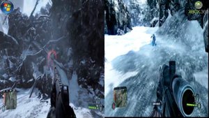 crysis 1 xbox 360 vs pc high spec hd