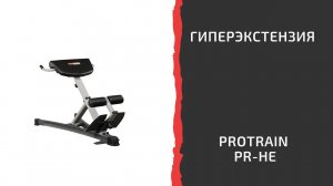 Скамья для гиперэкстензии Protrain PR-HE
