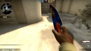 CS:GO Gut knife marble fade FN skin showcase