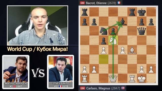 Лёгкая прогулка для Карлсена? Кубок Мира смотреть онлайн