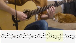 Light's theme (Death Note) - Fingerstyle Guitar notes+tabs