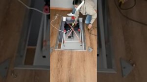 Монтаж чердачной лестницы с электроприводом e-SCALE