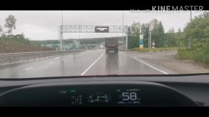 Перегон Владивосток-Тюмень. 1# Toyota prius 50 и Daihatsu Mira e:S