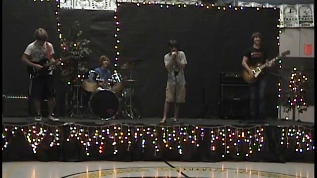 Austin, Zack, Dennis, and Cole Evergreen Middle School Talent Show