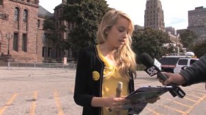 Actor Megan Park Storms Parliament to Protect Elephants