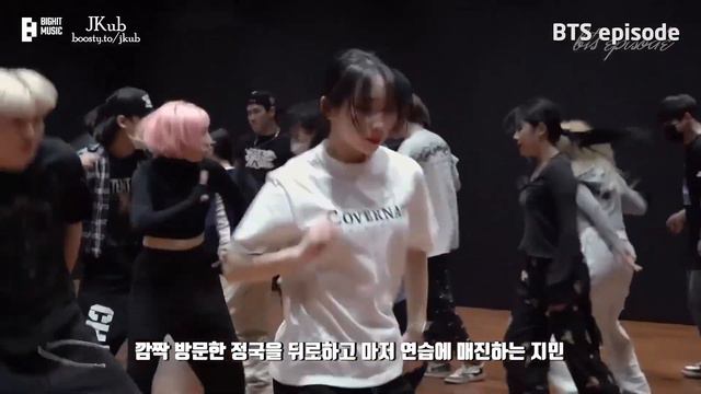 Чонгук пришел поддержать Чимина Choreography Practice Sketch  BTS_1080p