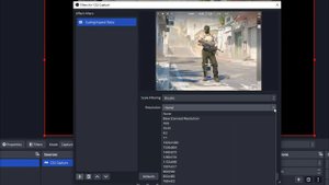How to remove BLACK BARS on OBS when playing #cs2