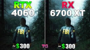 RTX 4060 vs RX 6700 XT - Test in 10 Games