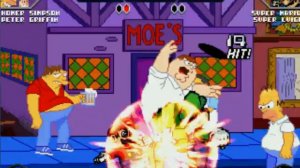 SW Mugen - Homer Simpson and Peter Griffin vs The Super Mario Bros.