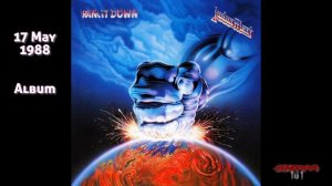 Judas Priest Full Discography Timeline