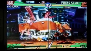 Street Fighter Alpha 3(Dreamcast)-Sakura Playthrough