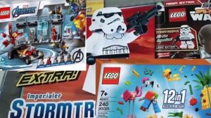 Robi News #11 новый набор Lego marvel 76167, и новый набор Lego 12in1