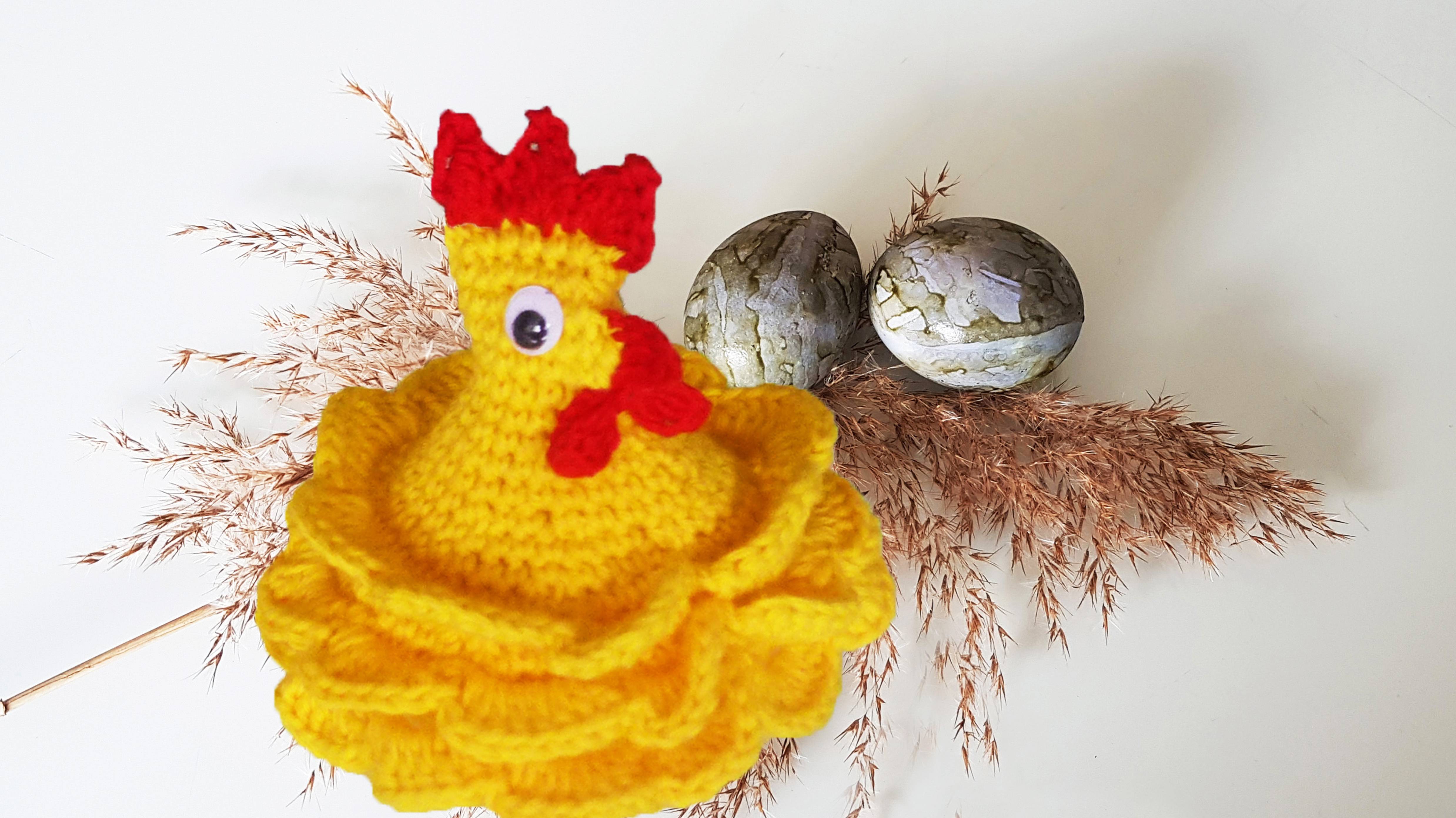 Пасхальная КУРИЦА крючком за 30 минут Часть III | Идеи подарка к пасхе смотреть онлайн