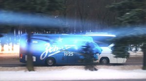 «Зенит» представляет новый автобус сине-бело-голубых