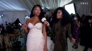 Megan Thee Stallion Vogue Interview with Keke Palmer | Met Gala 2021