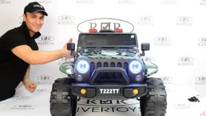 Детский электромобиль RiverToys T222TT (сборка)
