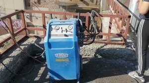 Алмазная резка стенорезной машиной ФБС блоков