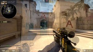 Настройка прицела на AWP в CS:GO