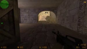 Counter Strike 1.6. Играю против бота