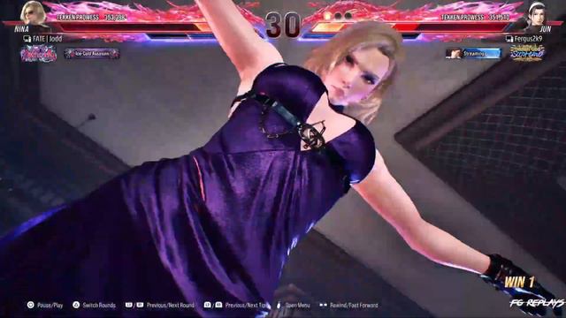 Tekken 8 ▰ (Jodd) NINA Tekken God Of Destruction Ranked Matches смотреть онлайн