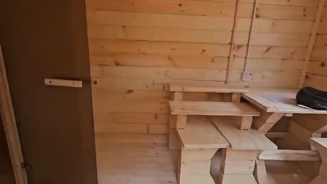 Мобильная баня 2.3х8м