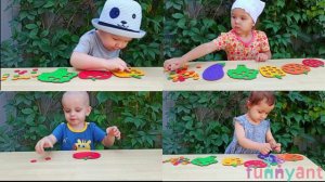 Наши малыши развивают мелкую моторику Funny Ant Malahovka