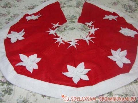 Юбка для новогодней елки смотреть онлайн