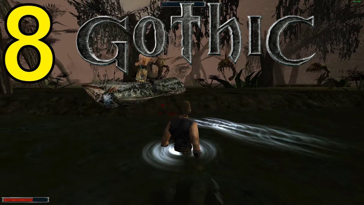 Gothic 1 Первое Прохождение ч8 - Болота