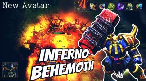 HON ➣ New Avatar INFERNO BEHEMOTH #heroesofnewerth