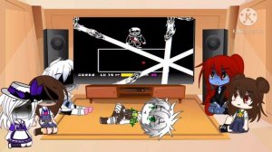 реакция андертейла на( Undertale Last Breath 2)