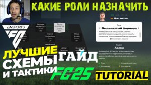 КАК ПРАВИЛЬНО НАЗНАЧИТЬ РОЛИ ИГРОКАМ В FC 25 FUT ★ ПОБЕДНАЯ СХЕМА & ТАКТИКА FC25 ★ ГАЙД ПО ТАКТИКЕ