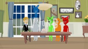 Lou Ruins Moxy's Birthday And Gets Grounded | Uglydolls Lou Gets Grounded