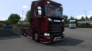 Рейс Нант - Брест в Euro Truck Simulator 2. Стрим №419.