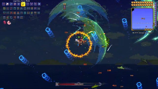 Terraria Fargo's Soul Mod Duke Fishron (Eternity-Master Mode) смотреть онлайн