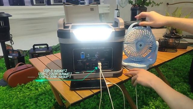 Портативная электростанция 1000W RUTurism