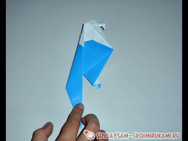 Как сделать попугая из бумаги смотреть онлайн