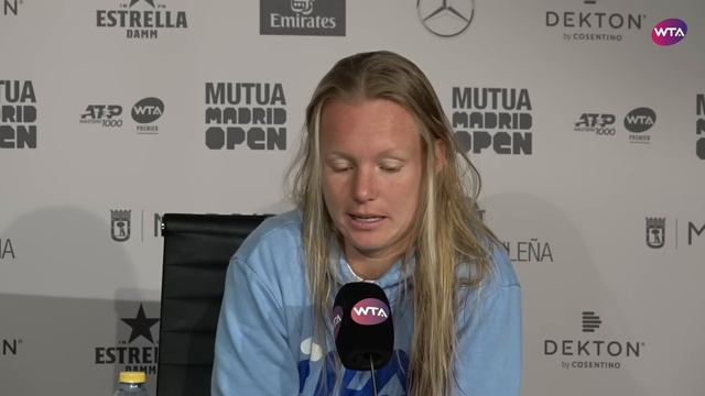 Kiki Bertens Press Conference | 2019 Madrid Open Final смотреть онлайн